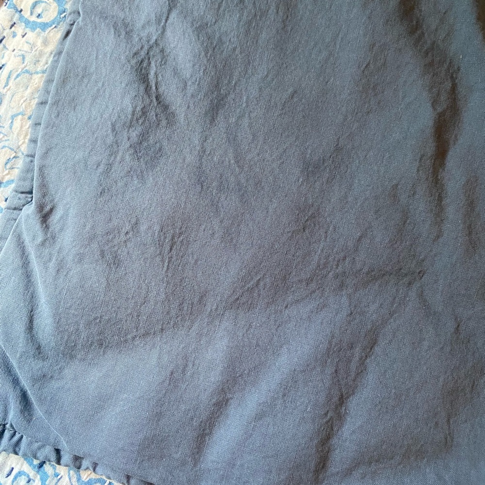Pottery Barn Indigo Quilted Pillow Shams - Picture 6 of 7
